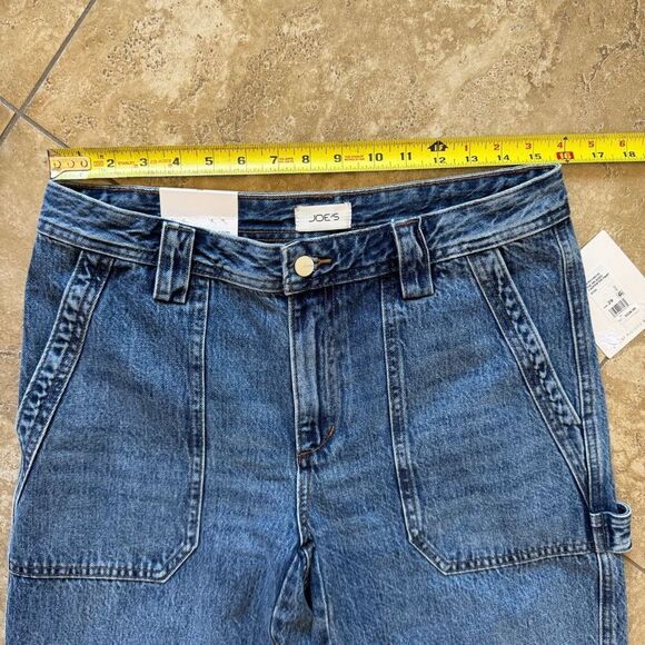 NEW JOE’S The Relaxed Carpenter Jeans Womens Size 29 Blue Denim Echelon Mid-Rise - Picture 13 of 16